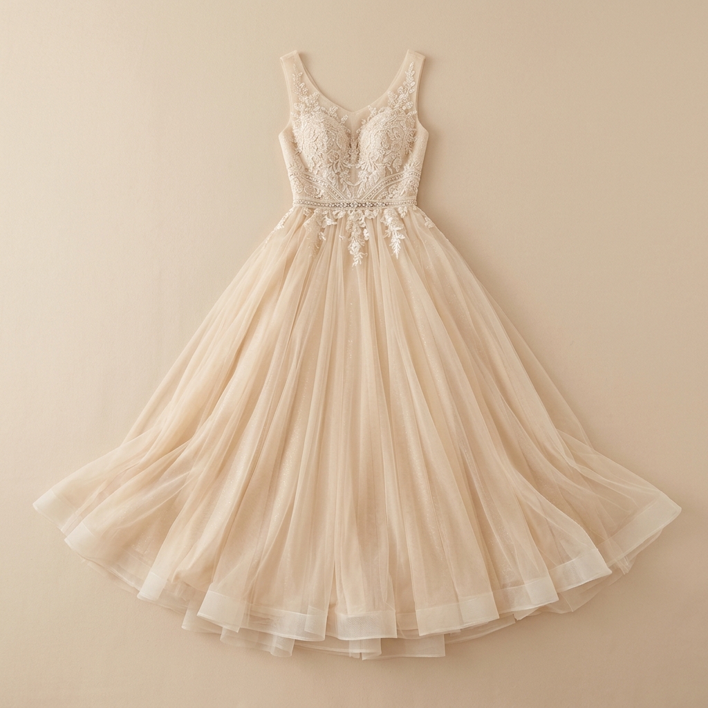 Champagne Tulle