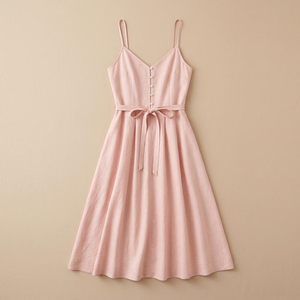 Blush Pink Summer Dress